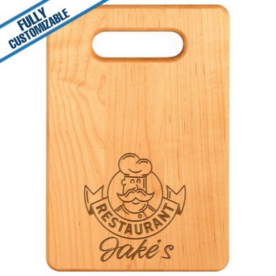 Rectangle Maple Cutting Board (9" x 6")