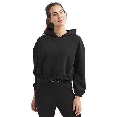 TriDri® Women's Cropped Maria Hooded Sweatshirt