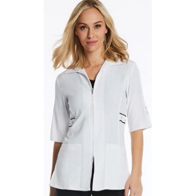 Smart ½ Sleeve Contrast Trim Jacket