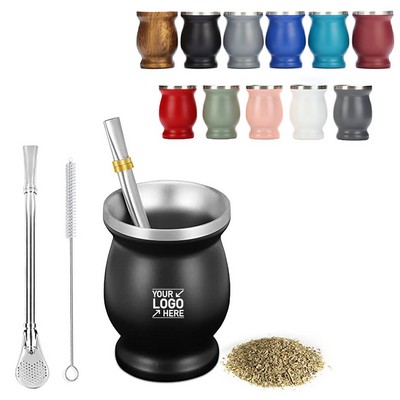 Yerba Mate Natural Gourd Cup