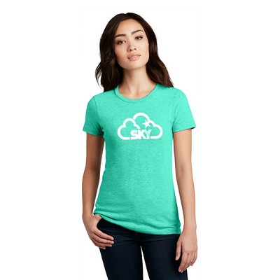 District Women's Perfect Blend CVC Tee