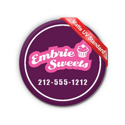 8" Circle Outdoor Magnets - 30 Mil