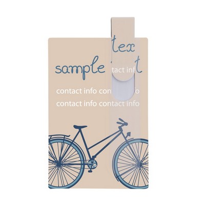 Naperville White/Off White Credit Card USB Flash Drive