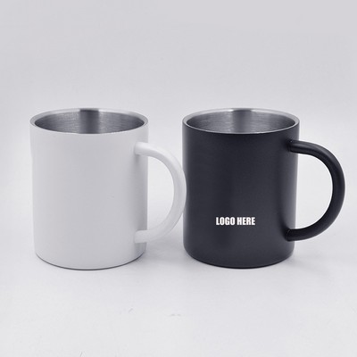 12 Oz. Stainless Steel Coffee Mug