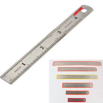 4" Stainless Steel Ruler