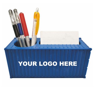 Shipping Container Pen Holder