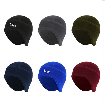 Polar Fleece Hat With Earflaps