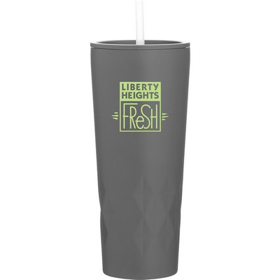 20.9 oz Triad Travel Tumbler (Matte Slate)