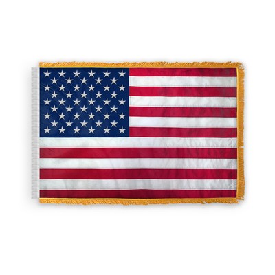 2'X3' 400D Nylon 1ply USA Ceremonial Flag;