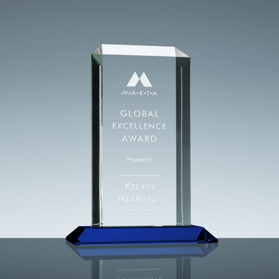 Apollo Award w/Blue Base (5"x 7 3/4")