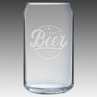 16 oz. Can Glass