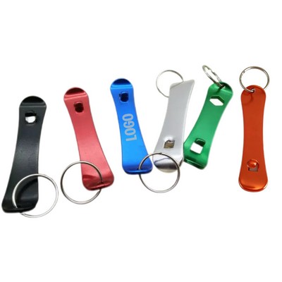 Skateboard Design Bottle Opener Keychain