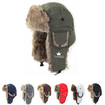 Warm Faux Fur Winter Trooper Hats