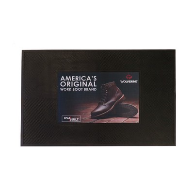 POP Scrape Impressions Logo / Scraper Mat (2.5' x 3')