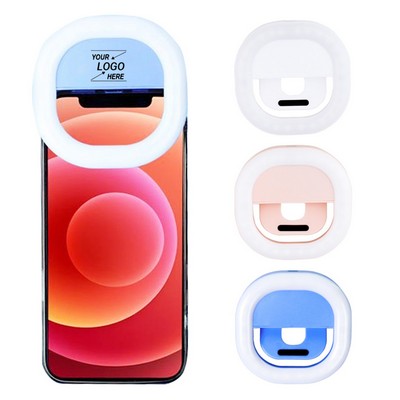 Portable Selfie Ring Light w/Clip