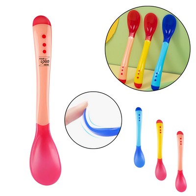 Baby Heat-Sensing Spoon and Fork Set