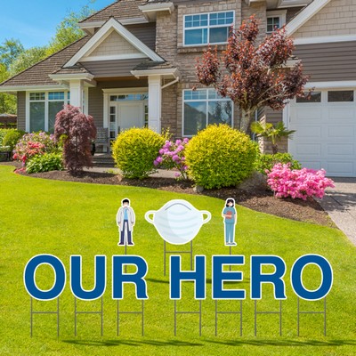 Our Hero Yard Letters