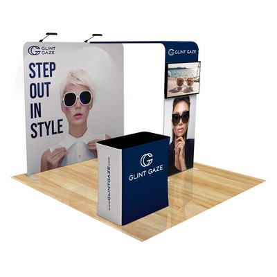 8' Fastzip™ Bridge Archway Trade Show Booth Package