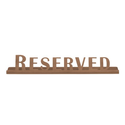 Laser Cut Rose Gold Table Sign (Reserved)