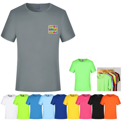 Quick Dry Crew Neck T Shirt