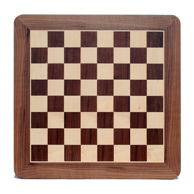 Walnut Root Chess Board, 21"