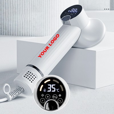 Controllable temperature 4-Speed Adjustable Pet Hair Dryer & Comb