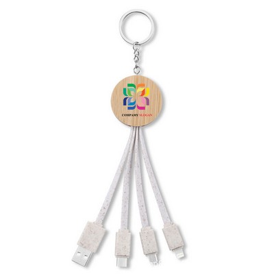 Eco-Friendly 3" 1 USB Charging Cables