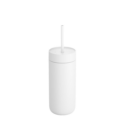 20 Oz. Matte White Carter™ Cold Tumbler