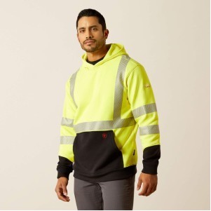 Ariat® Men's FR Hi-Vis Yellow Hoodie