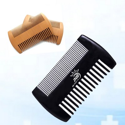 Wooden Beard Comb with Anti-Static Properties