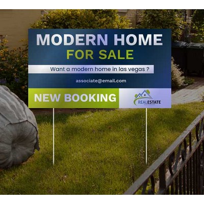 Reflective Yard Signs (1' x 1ft/Sqft)