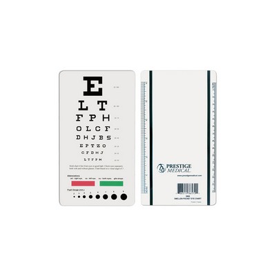 Prestige Medical - Snellen Pocket Eye Chart