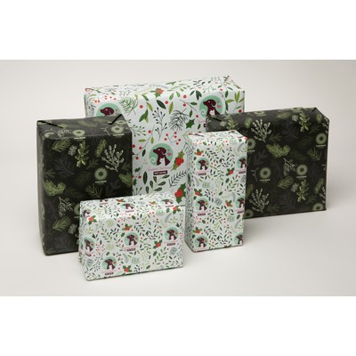 Full Color Custom White Wrapping Paper 25' Roll