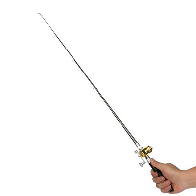 Portable Telescopic Pen Fishing Rod & Reel Combo