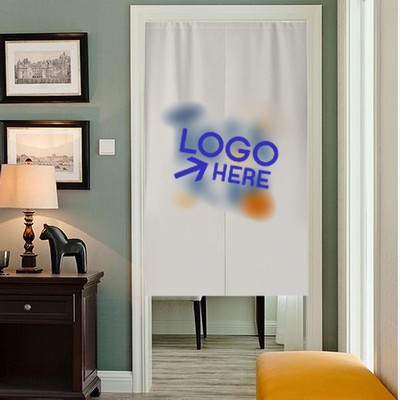 Tension Rod Partition Curtain