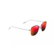 Maui Jim® USA, Inc. Moon Doggy Sunglasses-Gray/Hawaii Lava™ Red