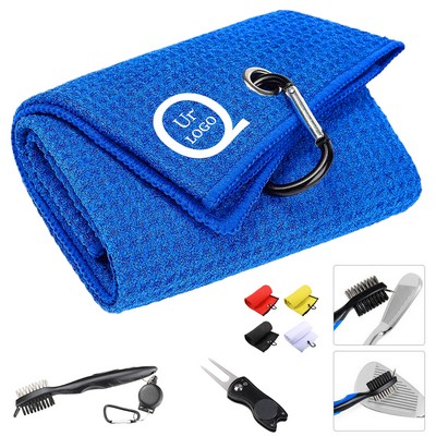 A Set Of Tools For Golf Glub Cleaning