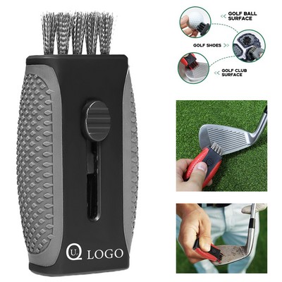 Two-Head Golf Club Brush