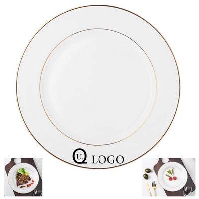 10" Flat Dinner Plates