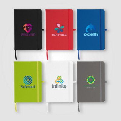 Wilde Recycled Hard Cover Journal - A5 5.5" x 8.3" - Full-Color Inkjet