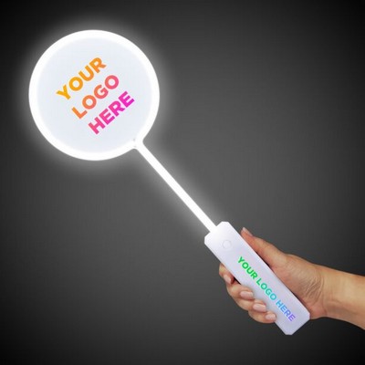 LED White Circle Wand
