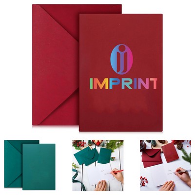 5.5 x 4" Seasonal Message Card