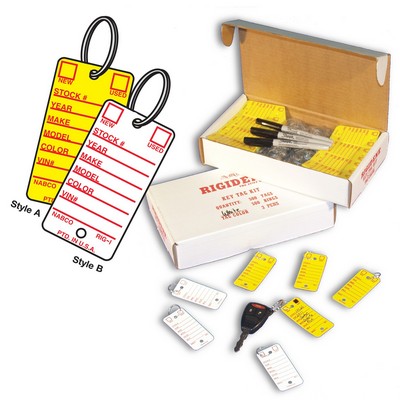 500 Rigidene Key Tags