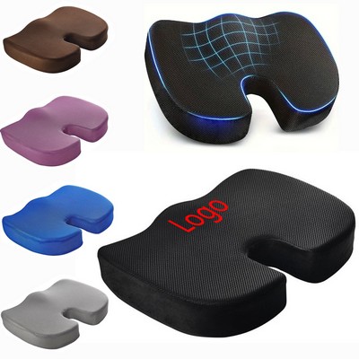 Premium Memory Foam Seat Cushion for Office & Travel