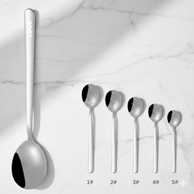 7.99" Silver Dessert Coffee Spoon