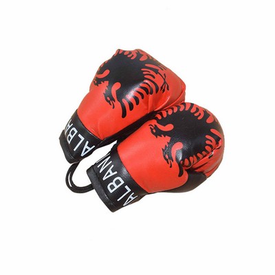 PVC Boxing Glove Keychain Charm