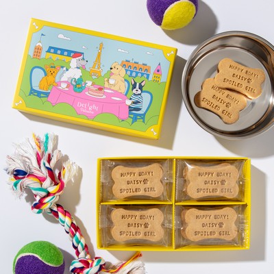 Custom Dog Biscuit Gift Box With Custom Packaging