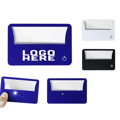Credit Card Size 3X Magnifier