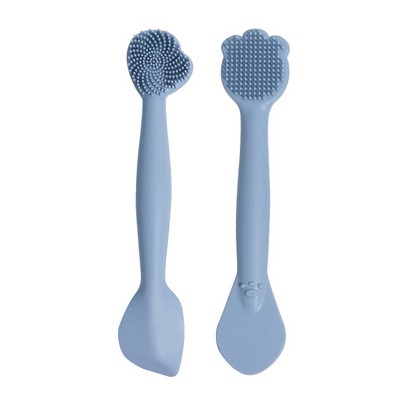 Cute design Double Sided Soft Silicone Facial Mask Brush