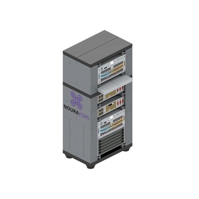 Computer Server Box Toy Brick Kit